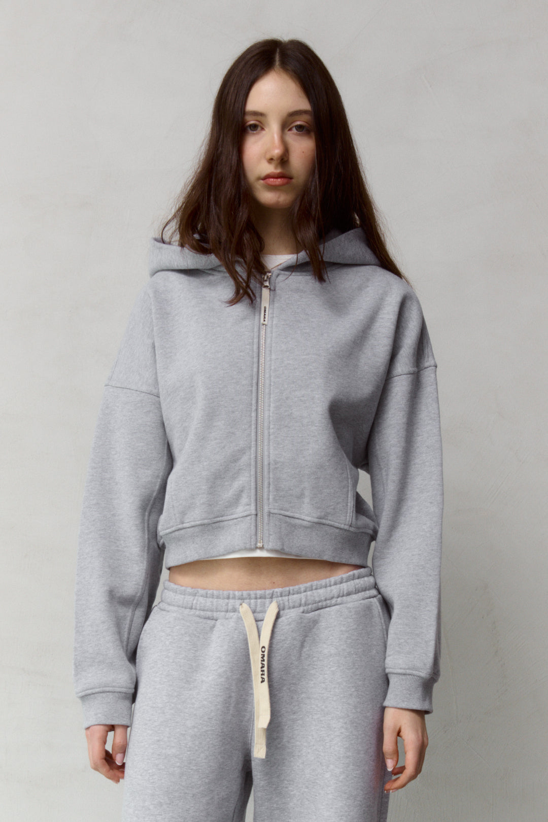 The Core 2.0 Grey Zipper Hoodie