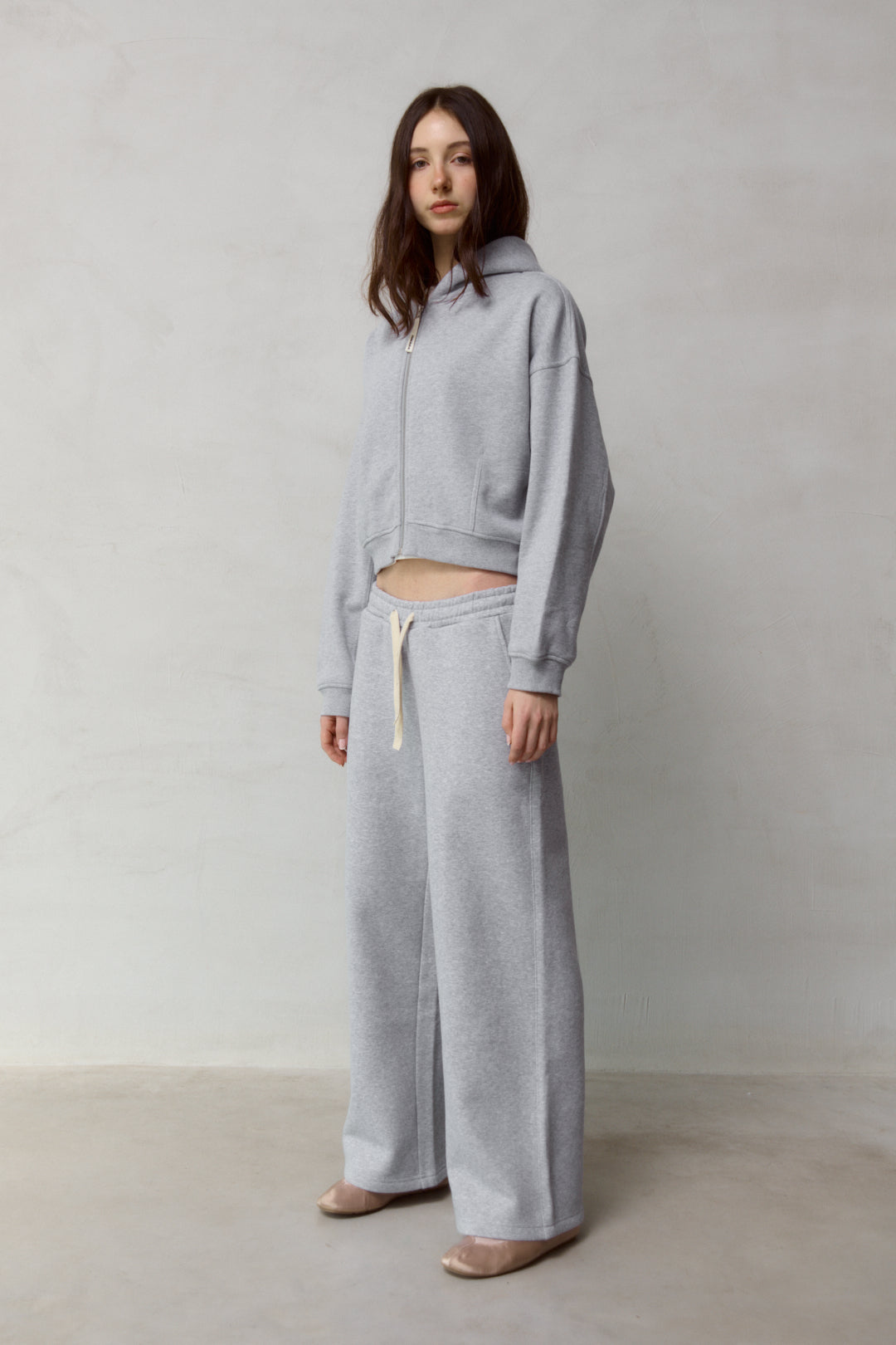 The Core 2.0 Grey Wide Jogger Pants