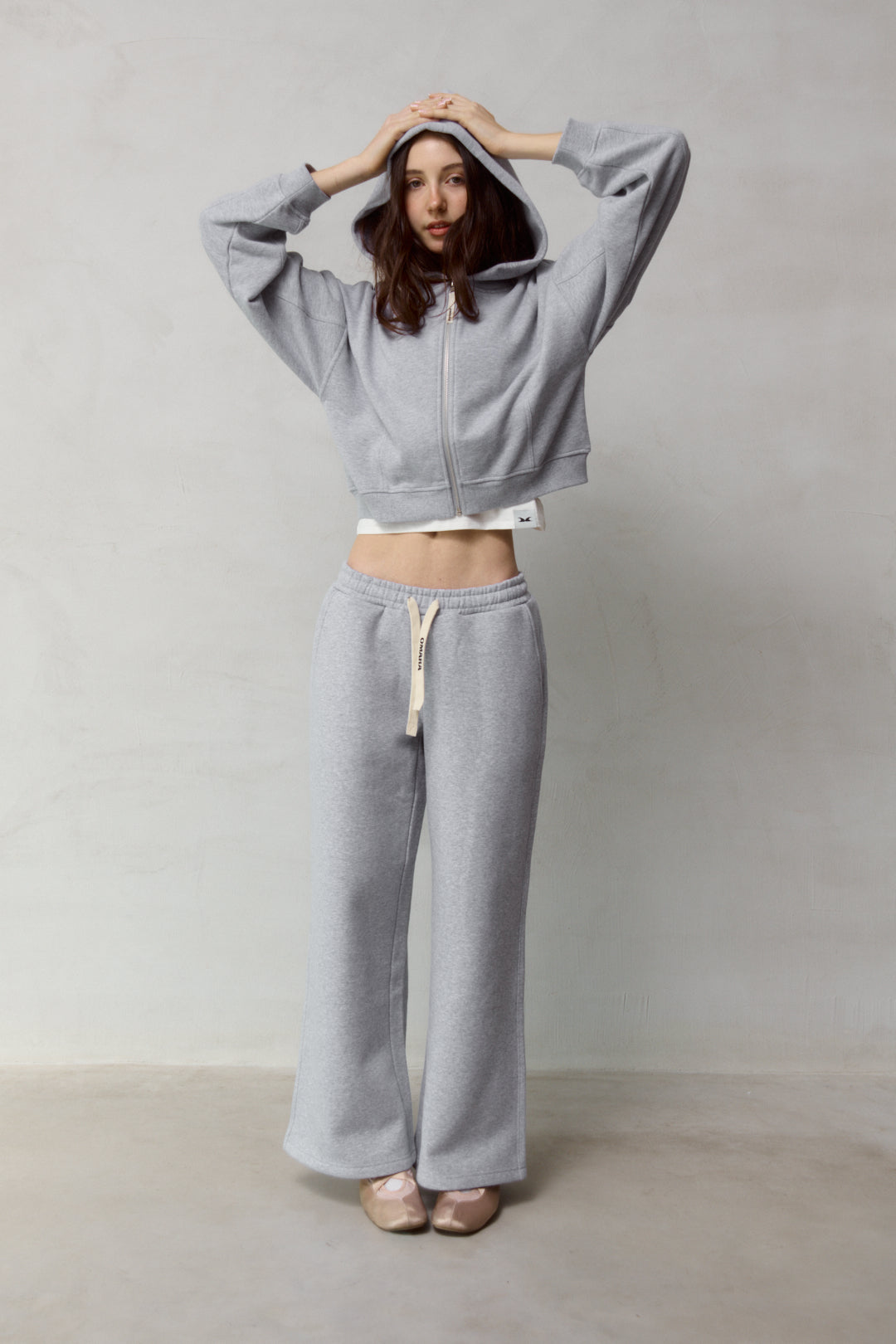 The Core 2.0 Grey Wide Jogger Pants