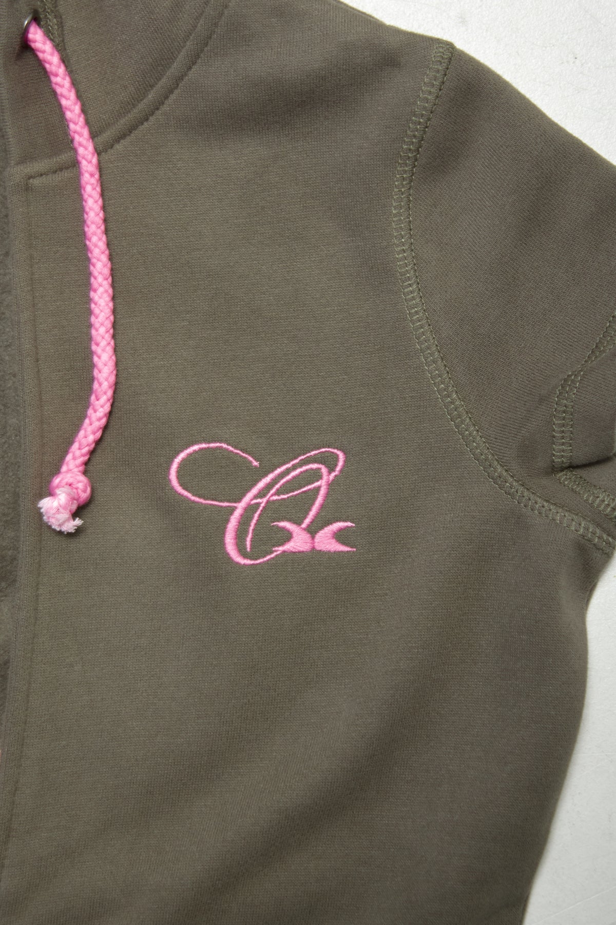 Short Sleeve Hoodie Brown