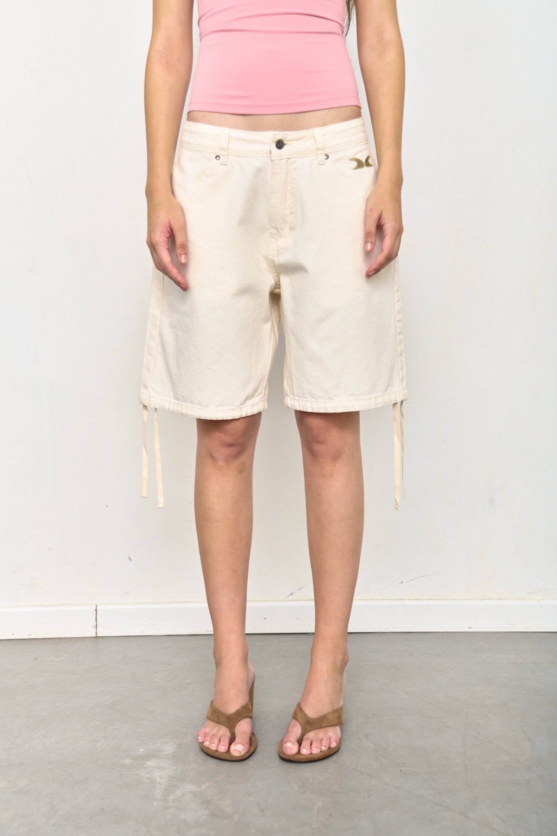 Ecru Shorts