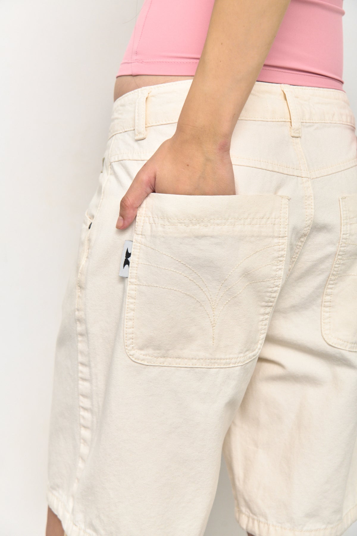 Ecru Shorts