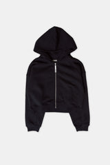 The Core 2.0 Black Zipper Hoodie