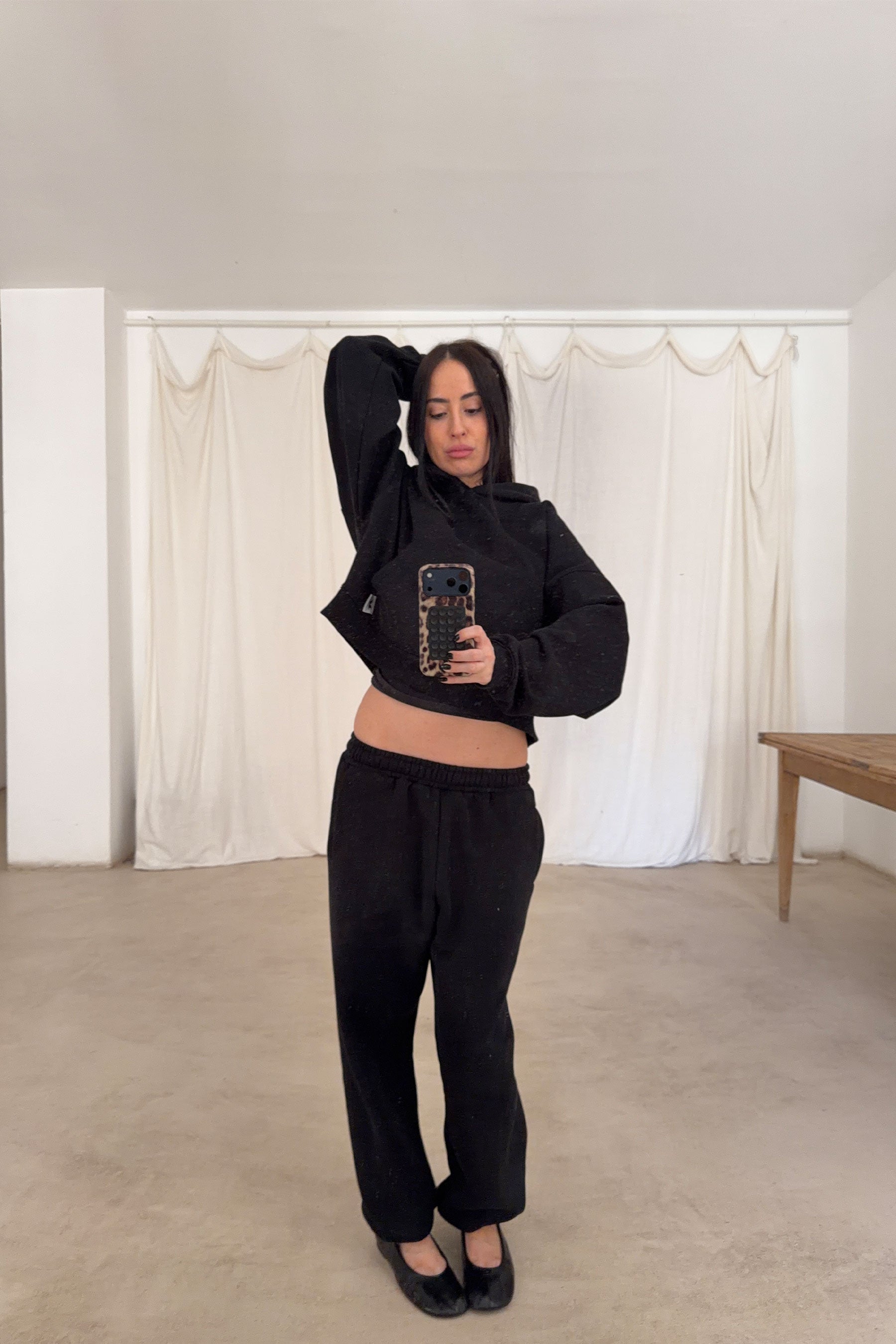 The Core Black Sweatpants