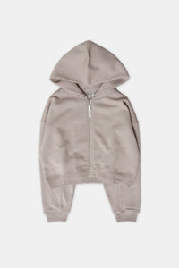 The Core 2.0 Latte Zipper Hoodie