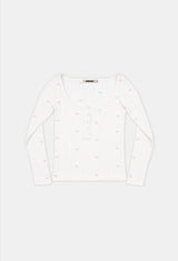 Mini Print Longsleeve Top