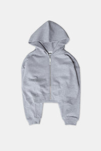 The Core 2.0 Grey Zipper Hoodie