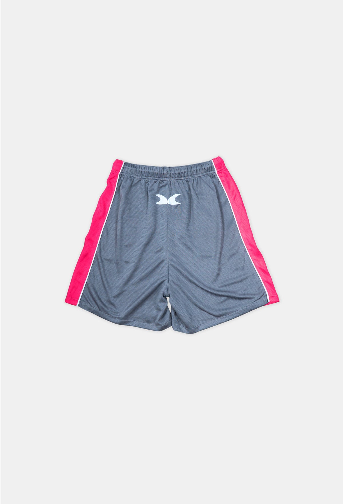 Grey Varsity Mesh Shorts