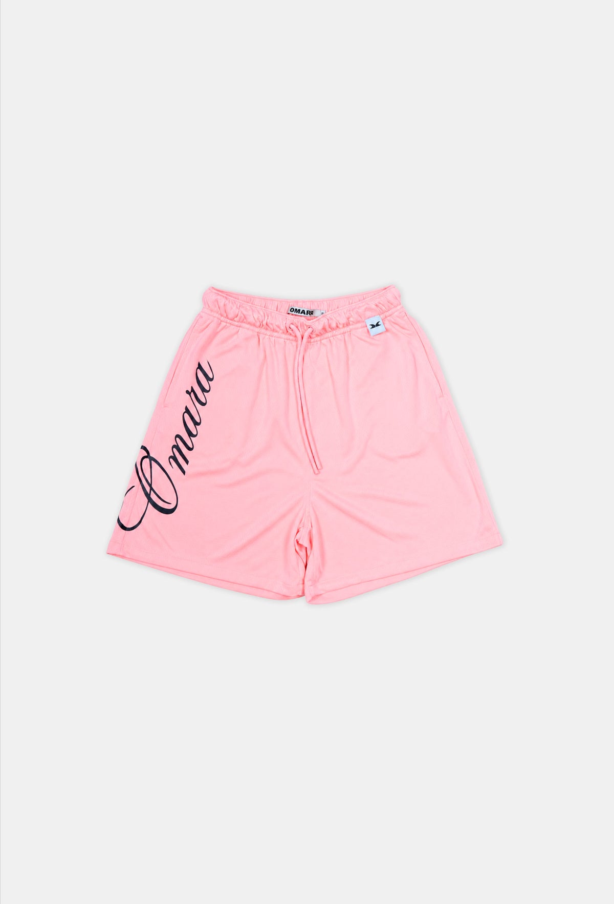 Pink Mesh Basketball Shorts