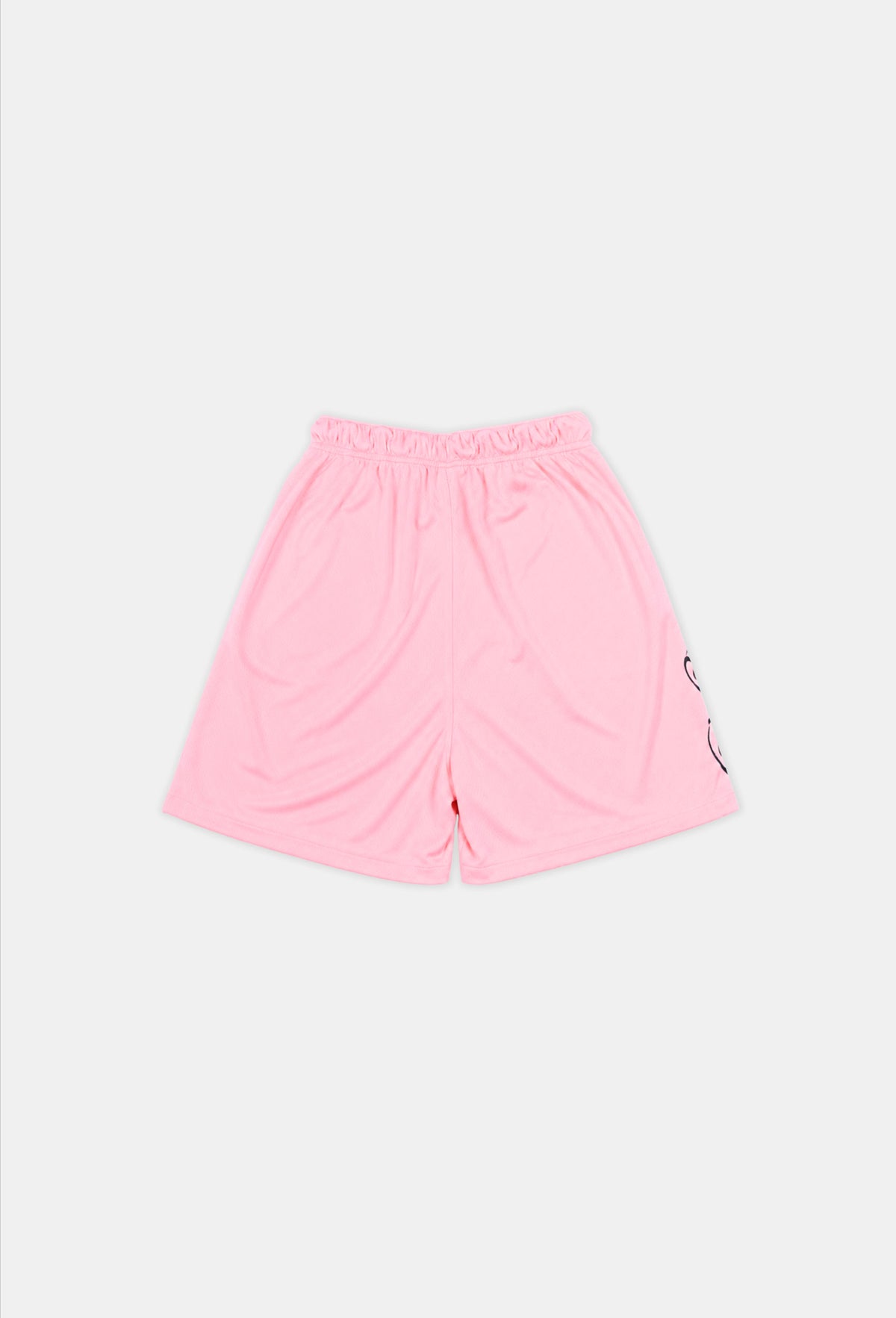 Pink Mesh Basketball Shorts