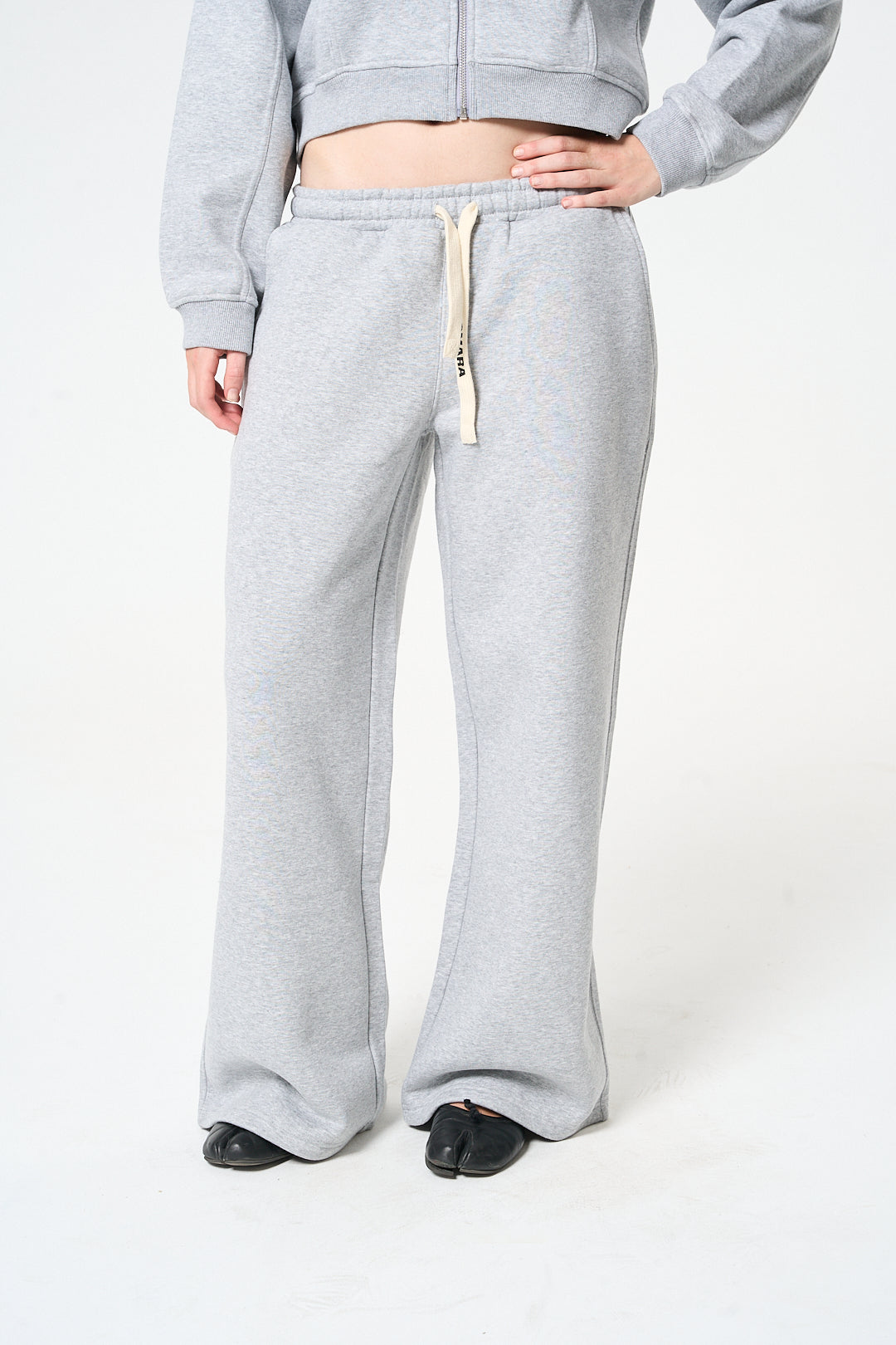 The Core 2.0 Grey Wide Jogger Pants