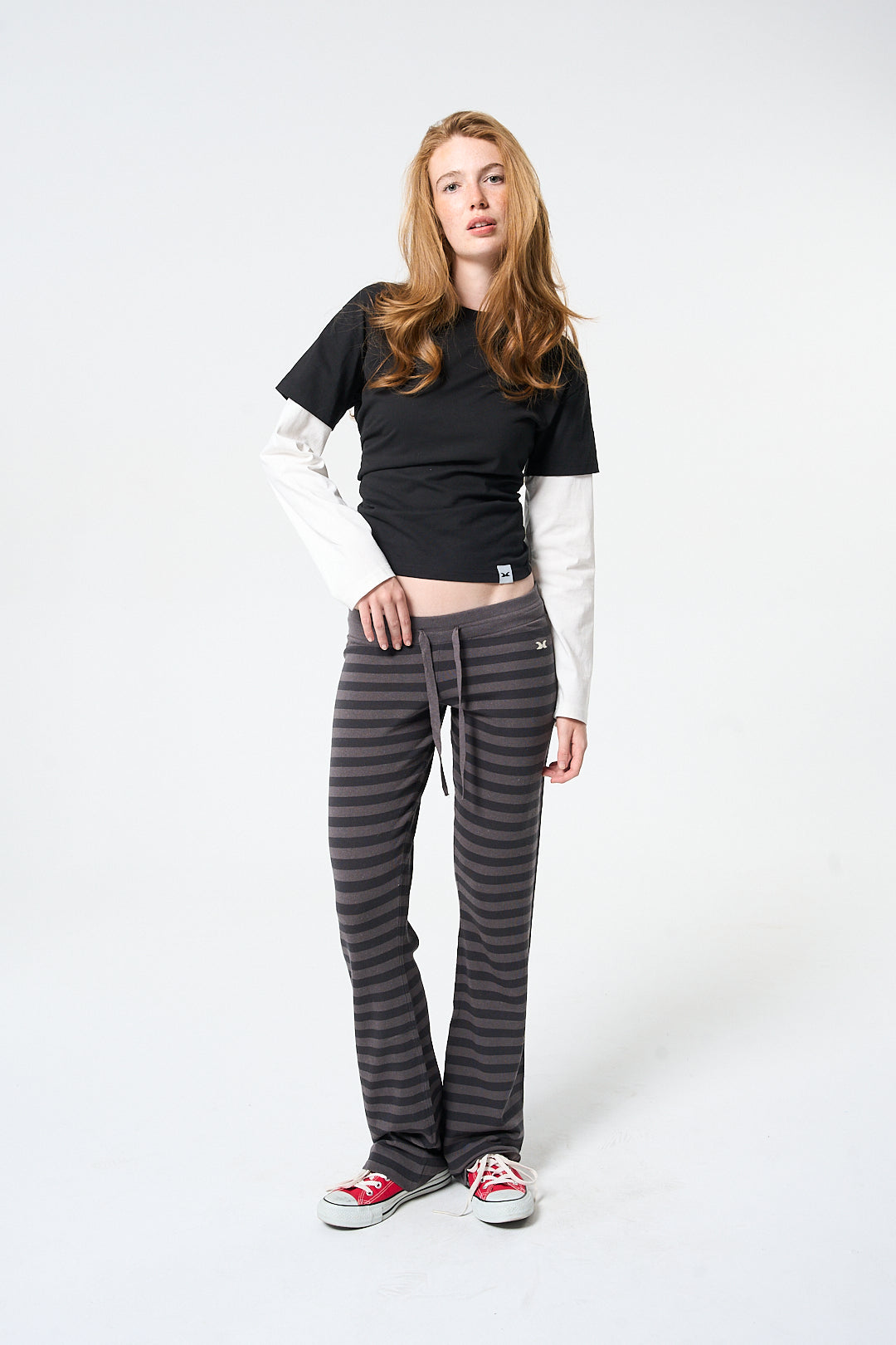 Relaxed Fit Striped Pants
