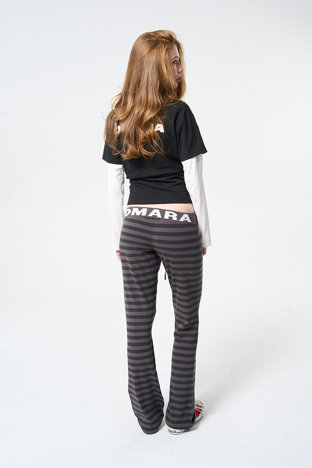 Relaxed Fit Striped Pants