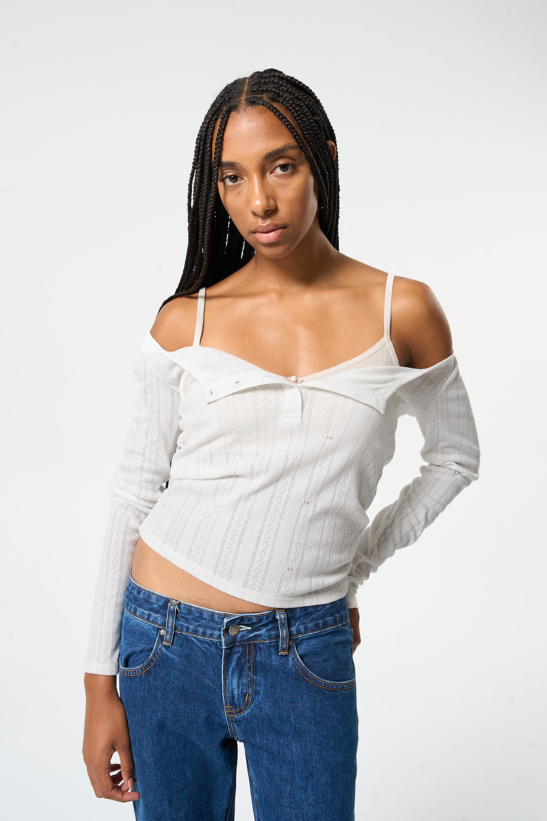 Mini Print Longsleeve Top