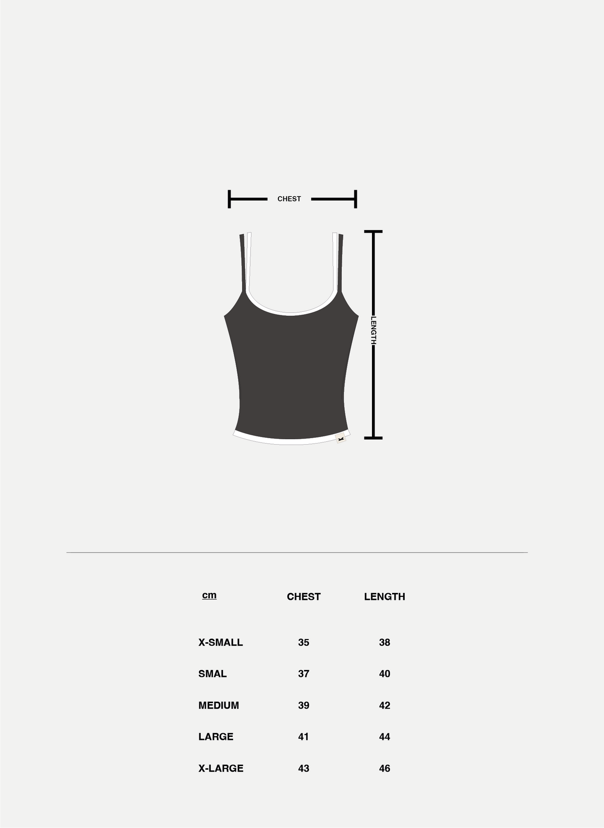 Size & fit guide: The Double Core Top