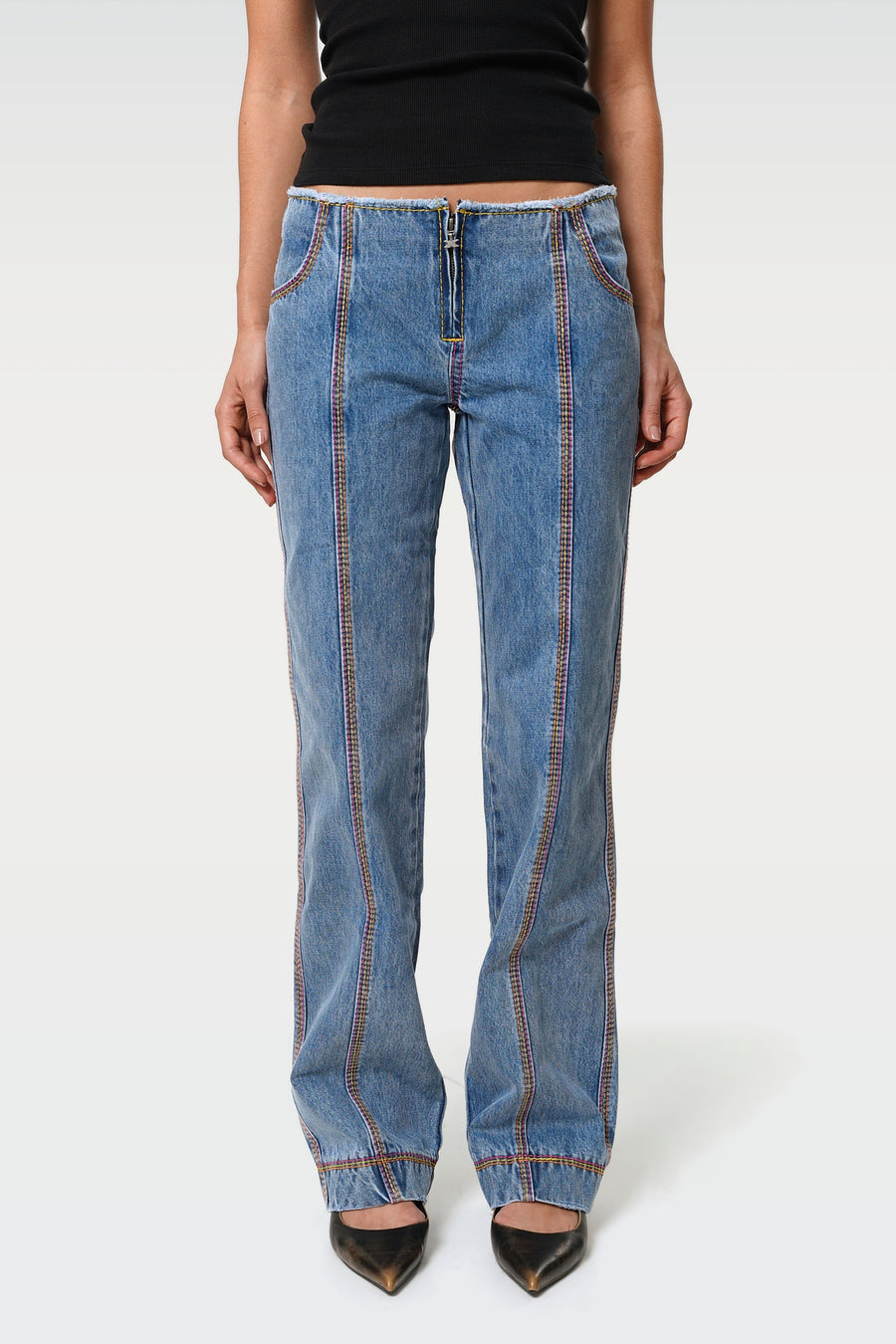 Candy Stitch Jeans