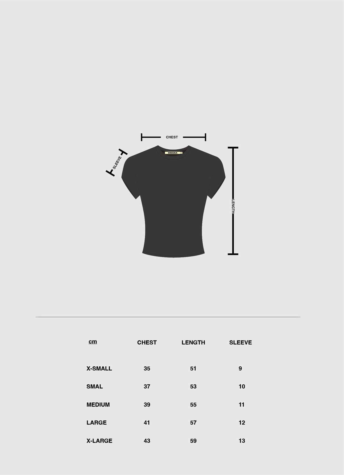 Size & fit guide: Washed Baby Tee