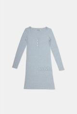 Henley Rib Dress