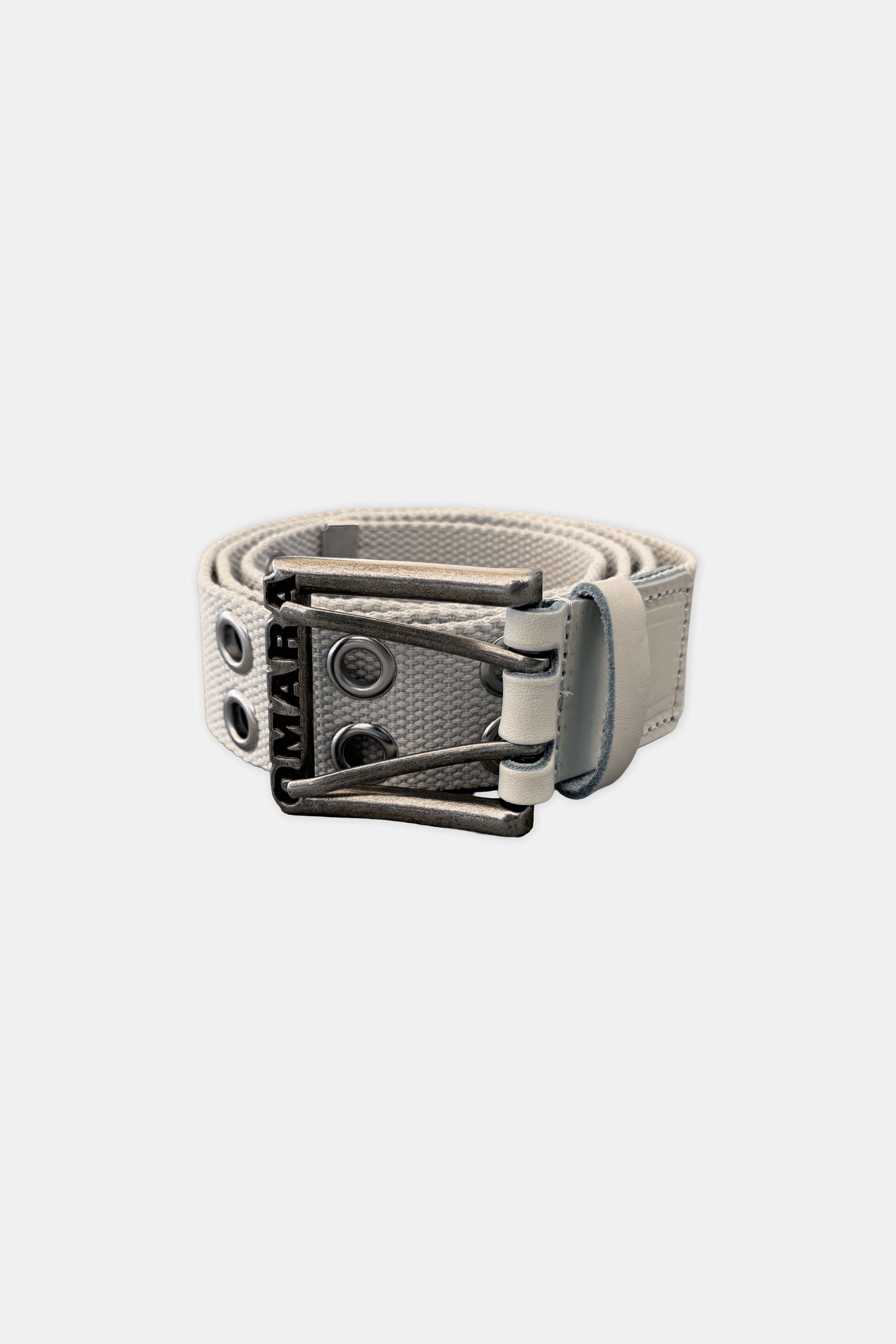 Cream Studded Belt