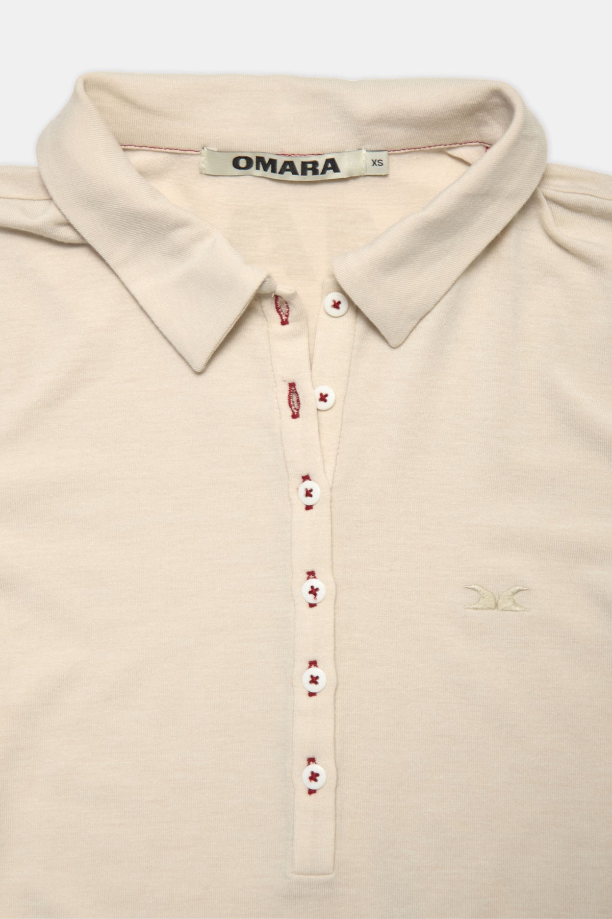 Fitted Ecru Polo