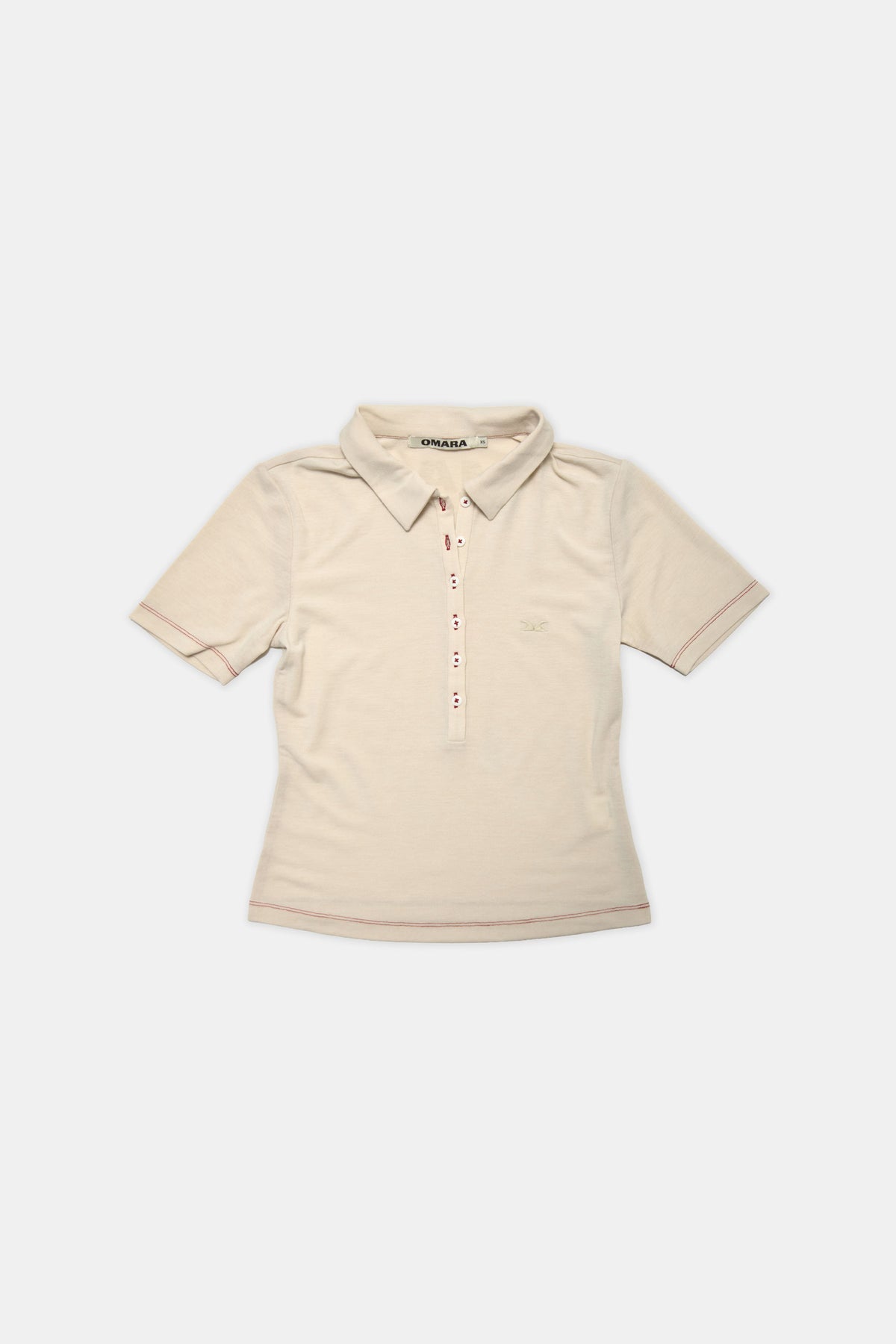 Fitted Ecru Polo