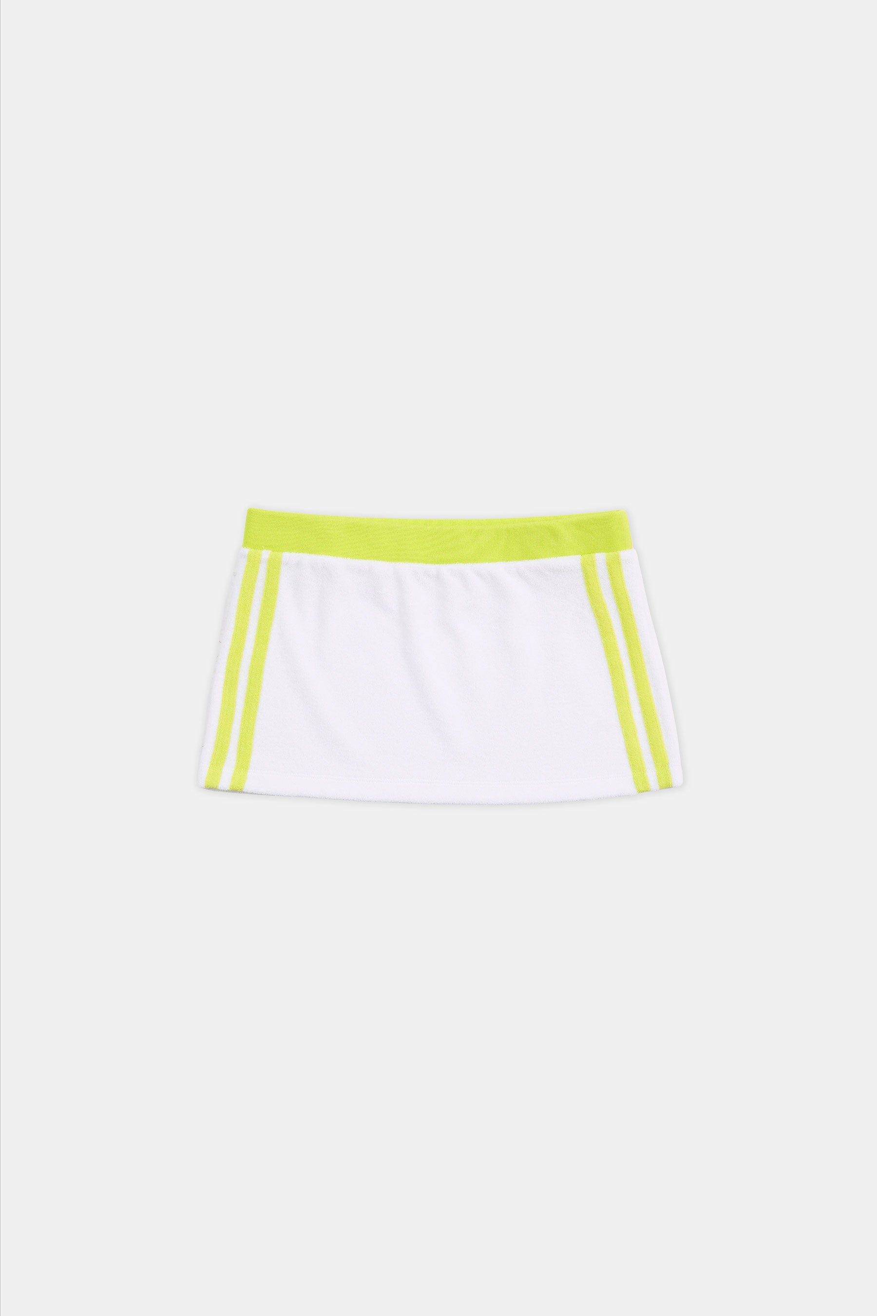 Neon Towel Mini Skirt