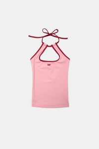 Pink Halter Top