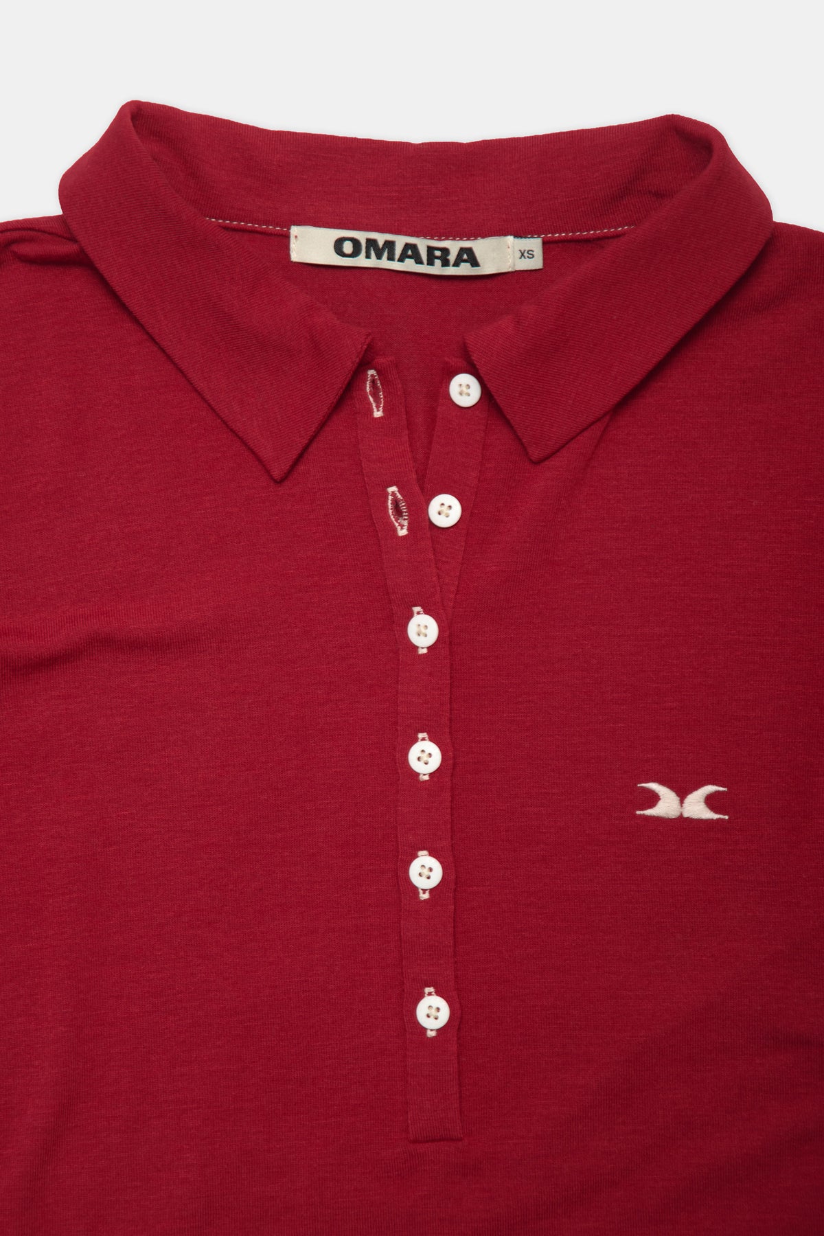 Fitted Red Polo