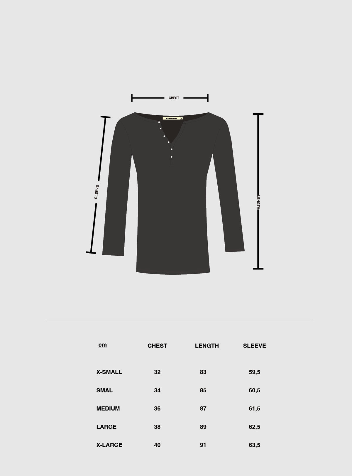 Size & fit guide: Henley Rib Dress