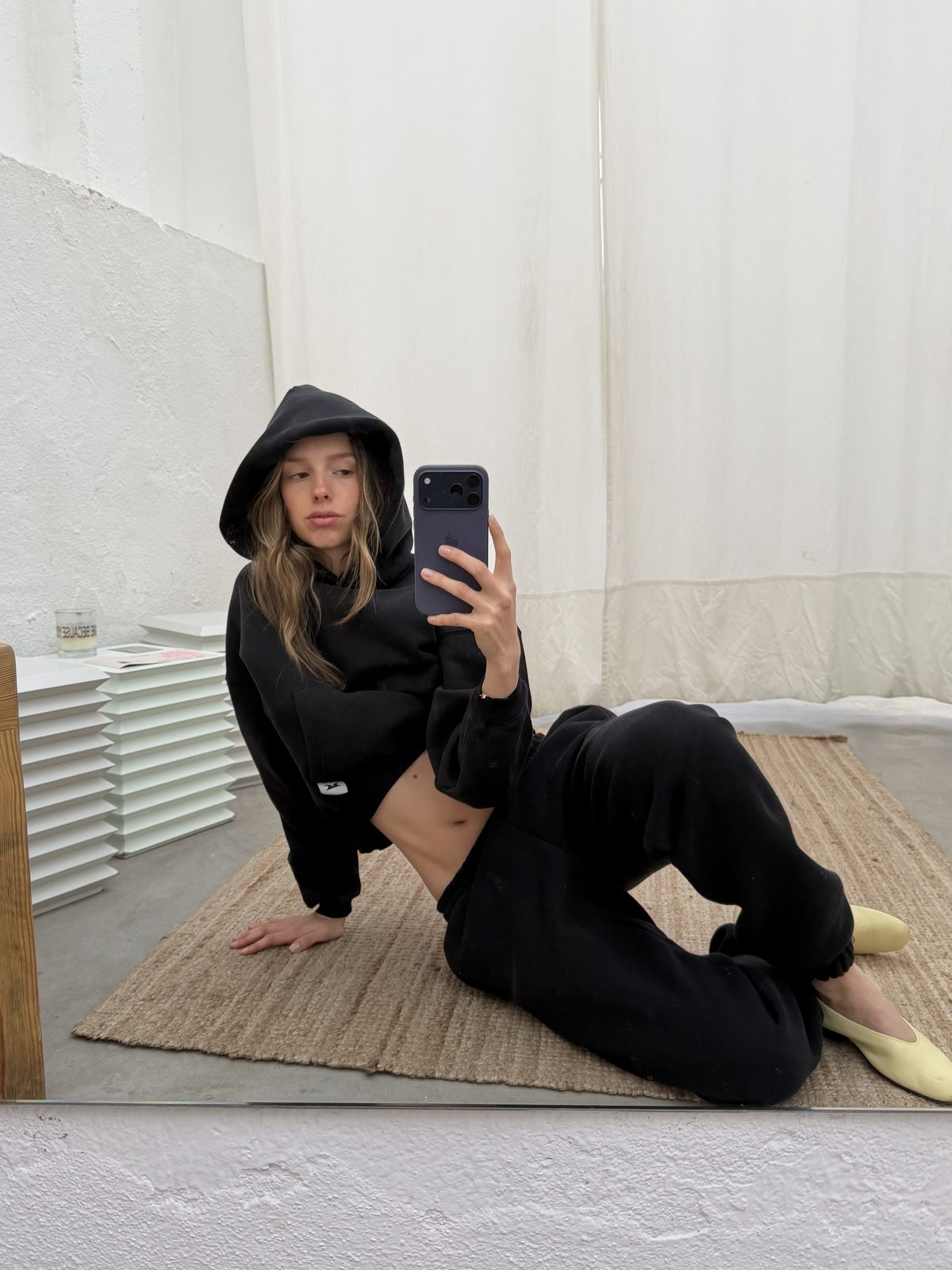 The Core Black Sweatpants